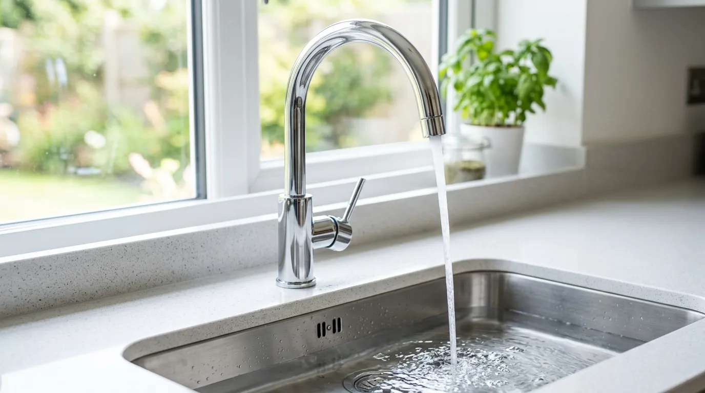 Local Plumbing Master Pros same day plumber fixing a faucet in Brooklet, GA
